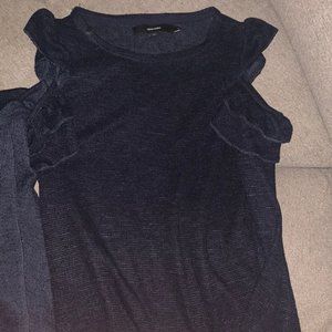 Vera moda open shoulder sweater